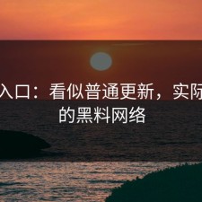 黑料入口：看似普通更新，实际背后的黑料网络
